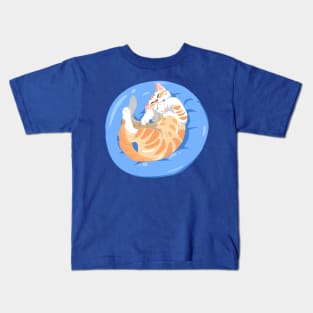 Sleeping Cat Kids T-Shirt